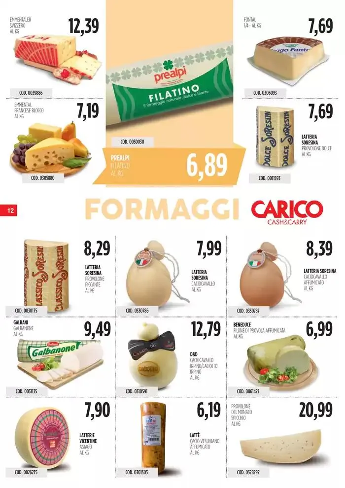 Offerte Carico Cash&Carry da 7 gennaio a 22 gennaio di 2025 - Pagina del volantino 12