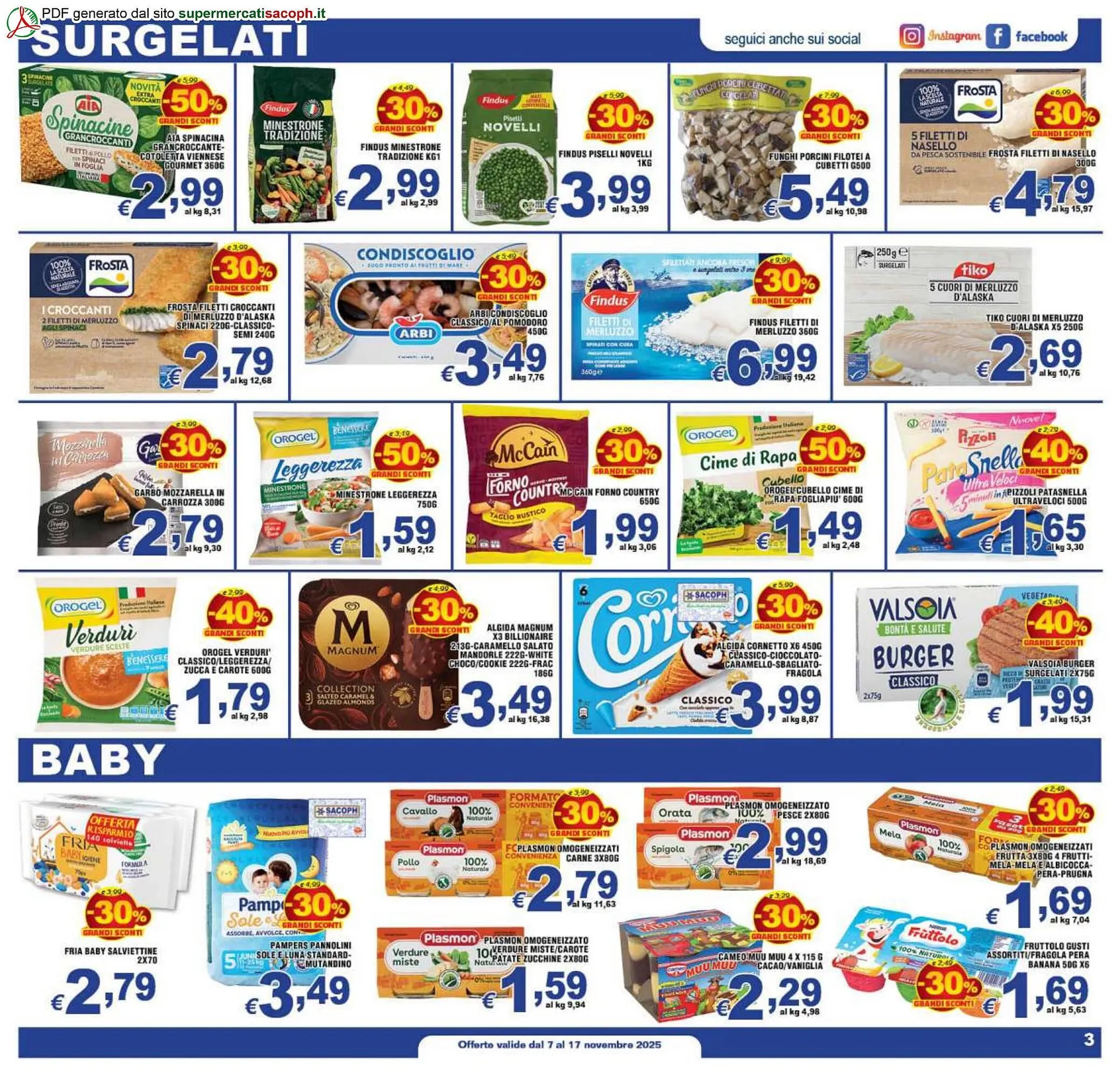 Volantino Sacoph da 7 novembre a 17 novembre di 2025 - Pagina del volantino 3