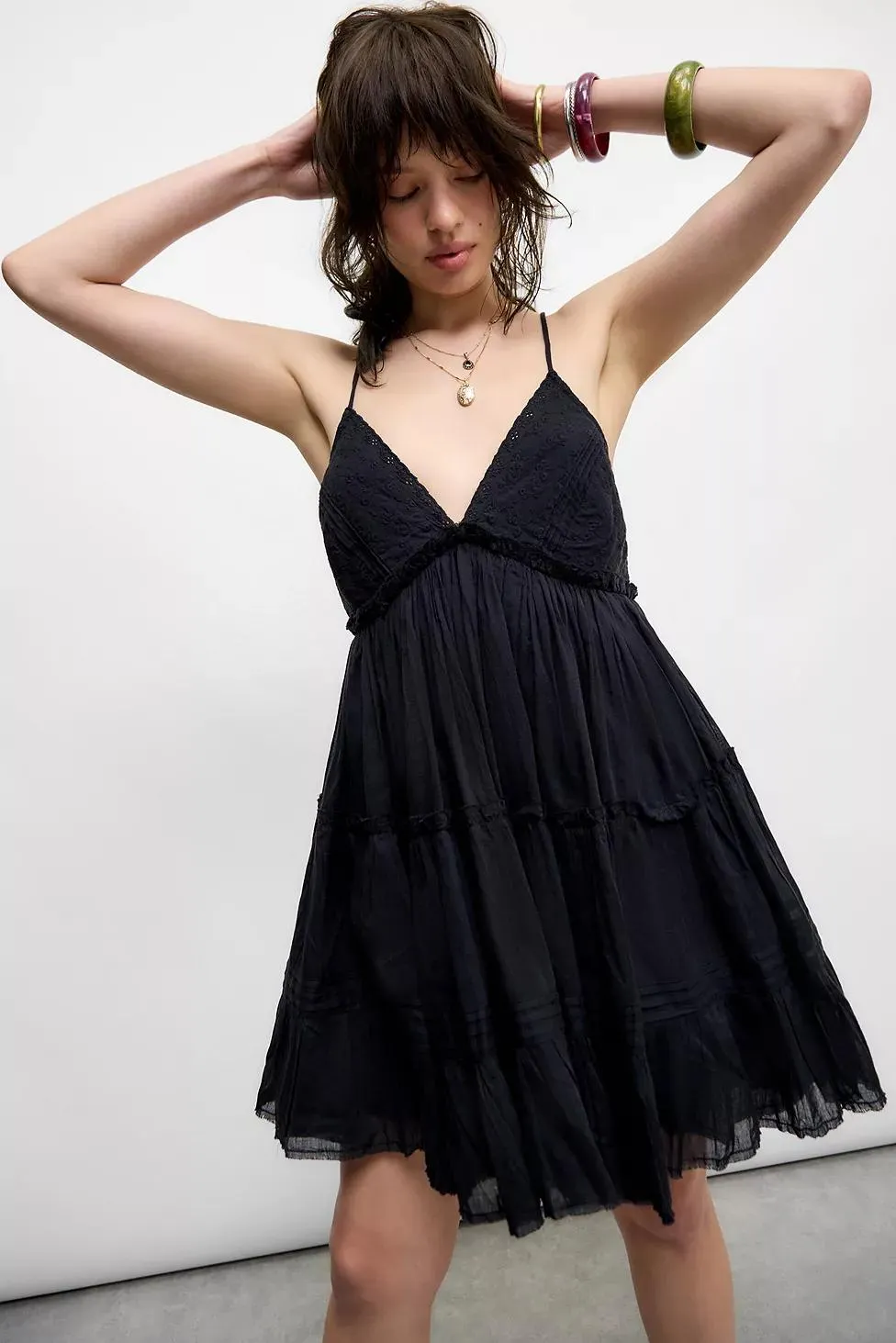 Vestito Babydoll Aria Kimchi Blue
