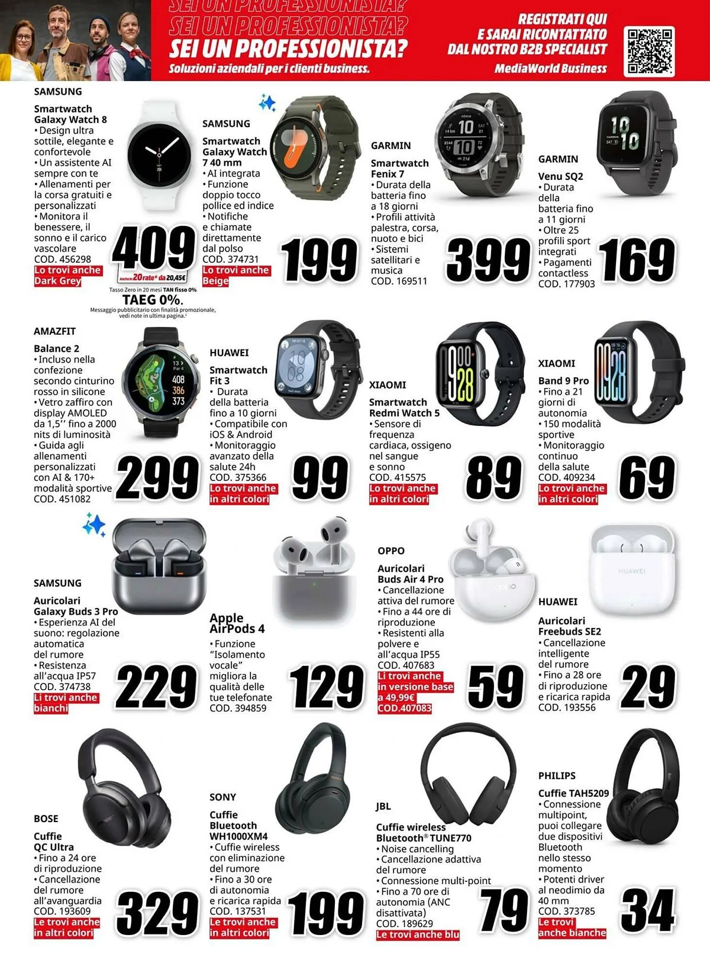 Volantino MediaWorld da 3 settembre a 14 settembre di 2025 - Pagina del volantino 21