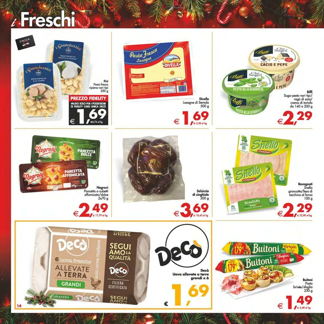 Deco Volantino attuale da 16 dicembre a 27 dicembre di 2025 - Pagina del volantino 14