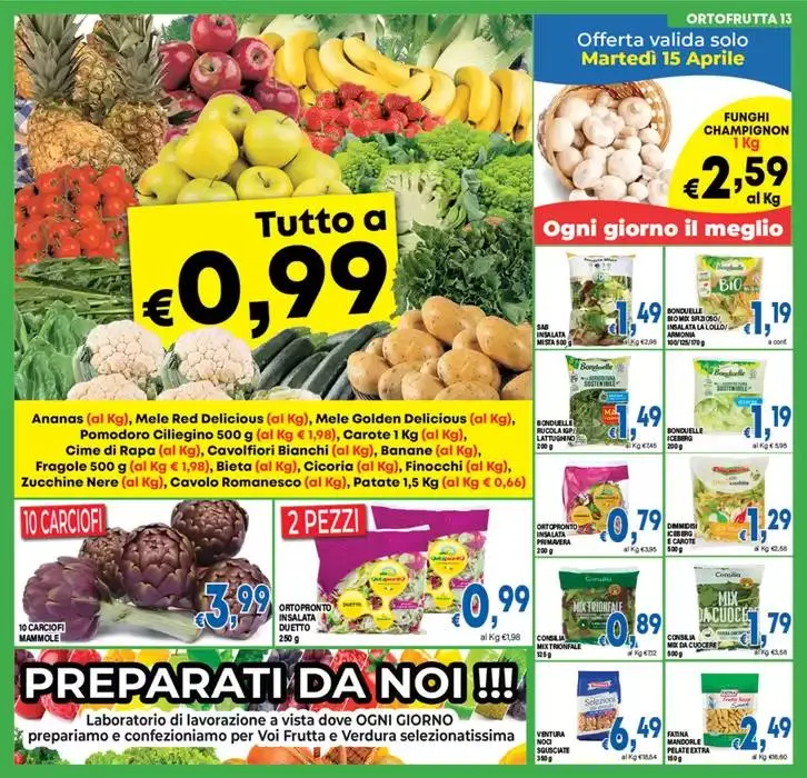 APRE PESCARA da 10 aprile a 21 aprile di 2025 - Pagina del volantino 13