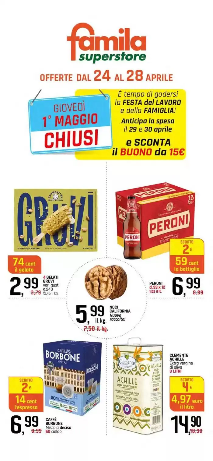 Super Offerte! da 24 aprile a 28 aprile di 2025 - Pagina del volantino 1