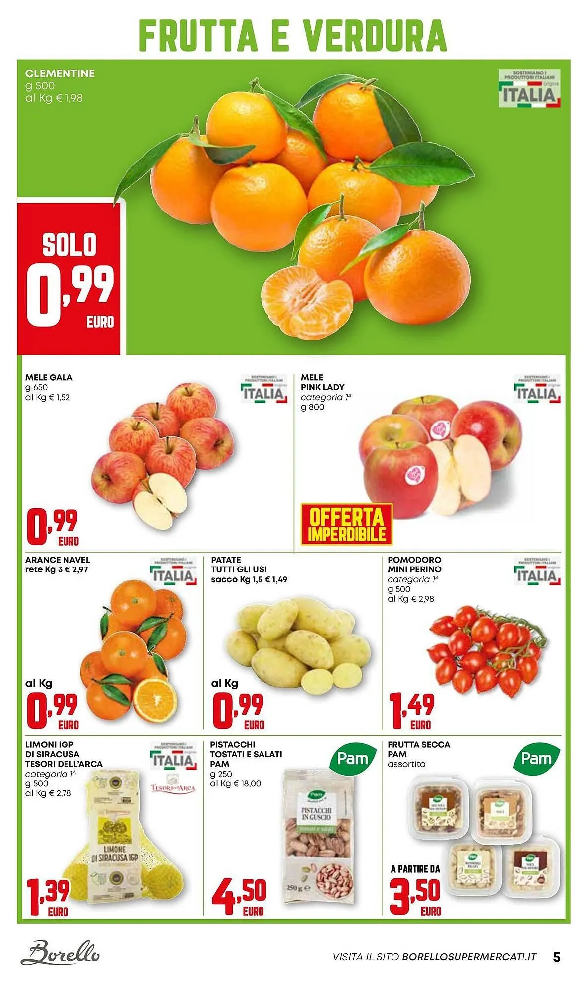 Volantino Borello Supermercati da 4 dicembre a 17 dicembre di 2025 - Pagina del volantino 5