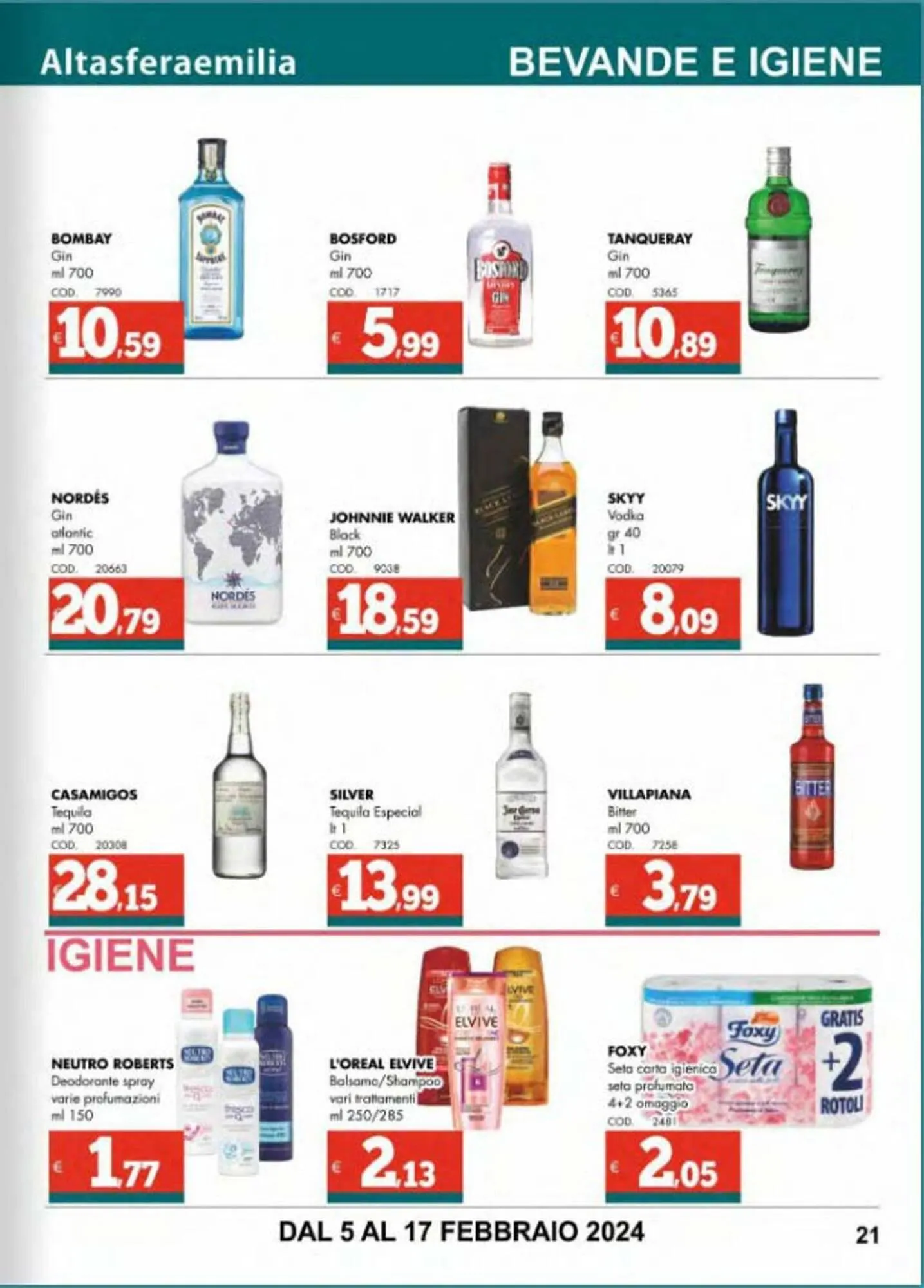 Volantino Altasfera professionisti da 5 febbraio a 17 febbraio di 2024 - Pagina del volantino 21