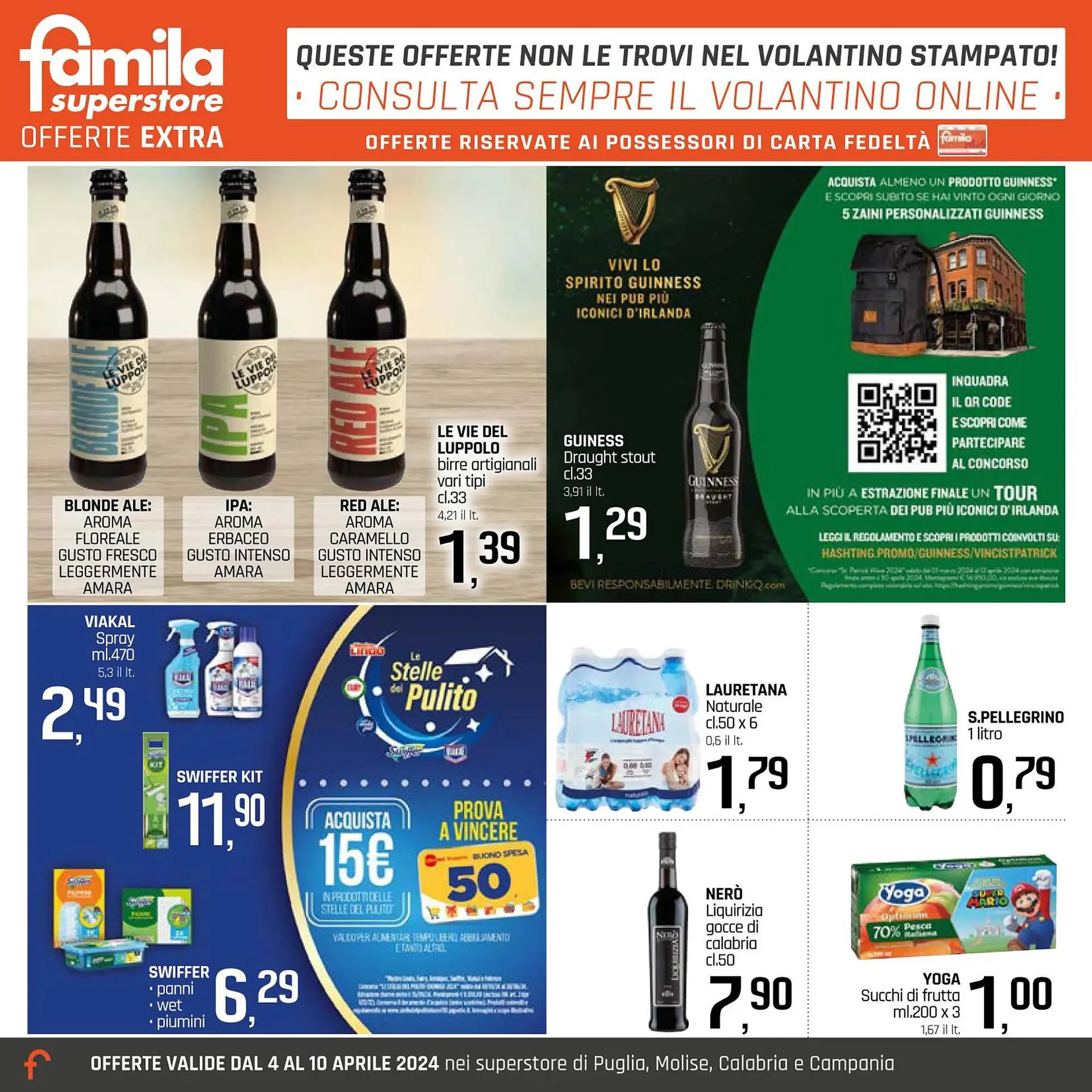 Volantino Famila Superstore da 4 aprile a 10 aprile di 2024 - Pagina del volantino 22