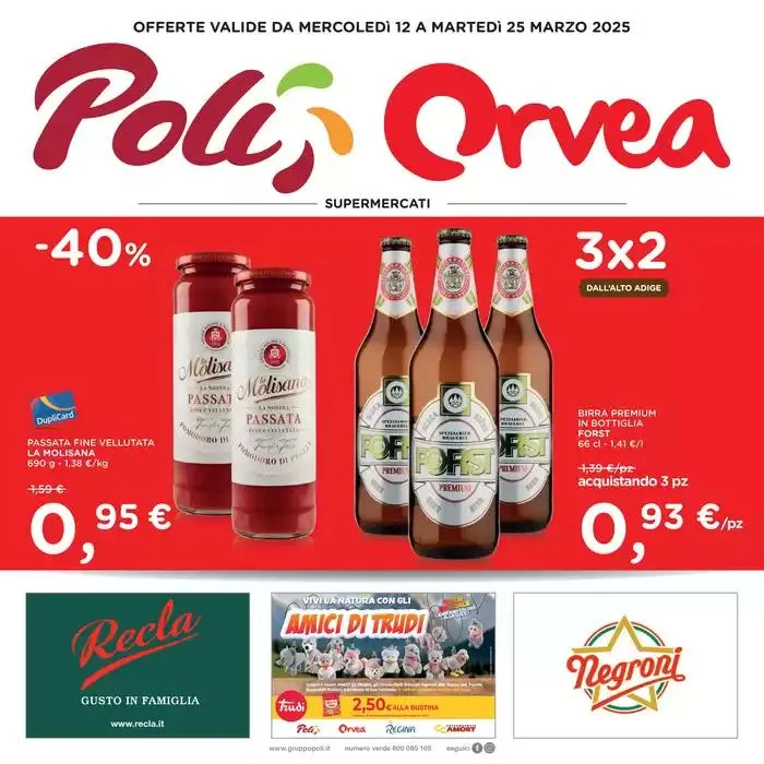 Offerte valide dal 12 al 25 marzo - 1