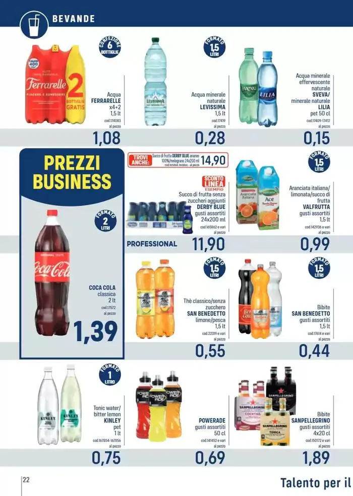 Offerte da 25 novembre a 8 dicembre di 2024 - Pagina del volantino 22