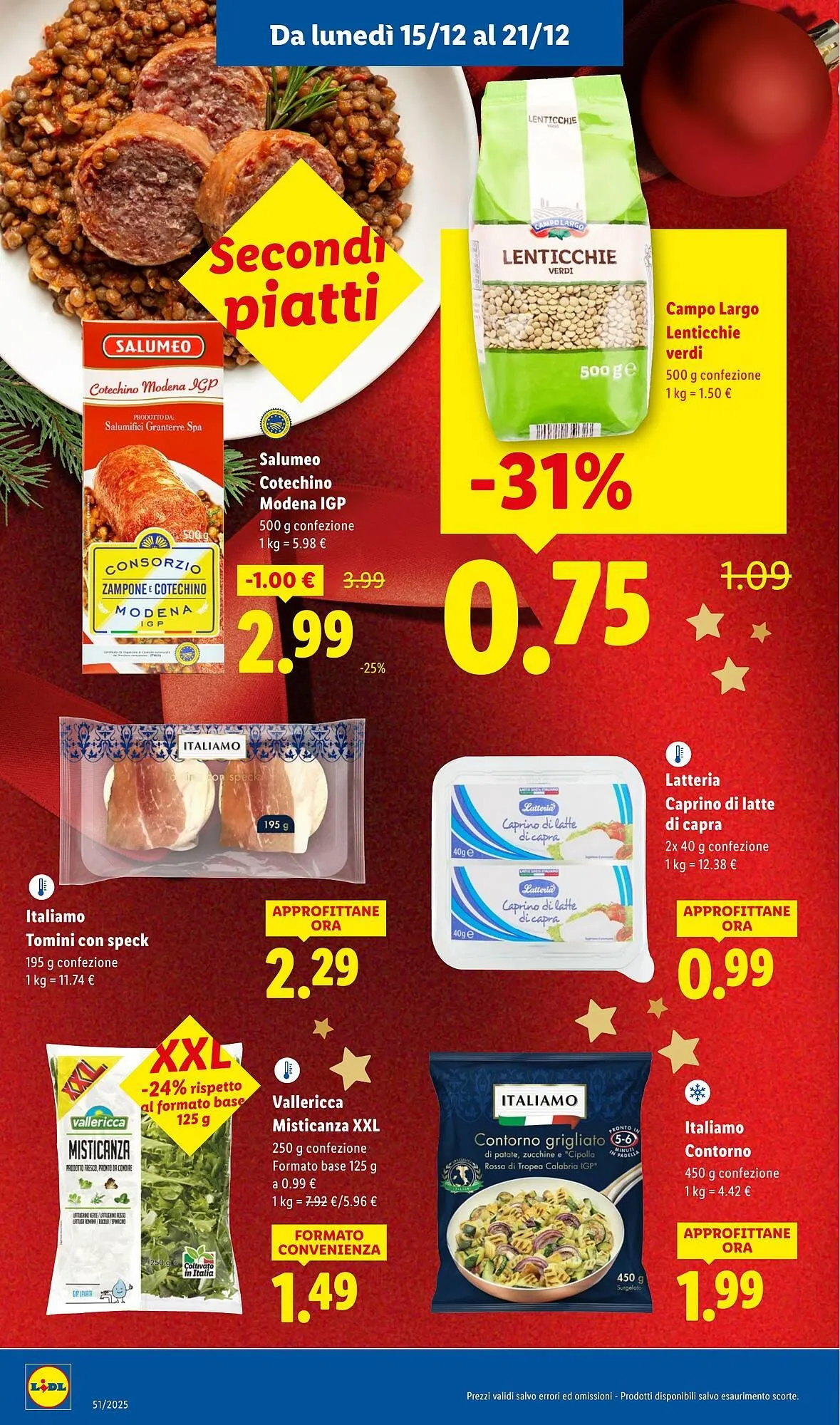 Volantino Lidl da 15 dicembre a 21 dicembre di 2025 - Pagina del volantino 12