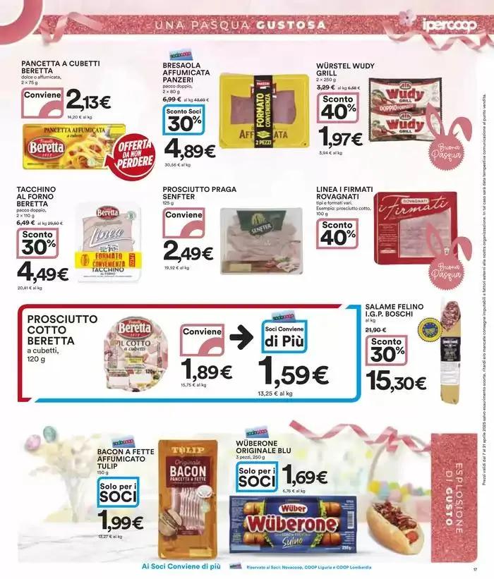 40 prodotti al 40% di sconto da 7 aprile a 21 aprile di 2025 - Pagina del volantino 17
