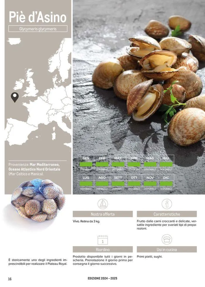 Catalogo Frutti di mare da 11 luglio a 31 luglio di 2025 - Pagina del volantino 16