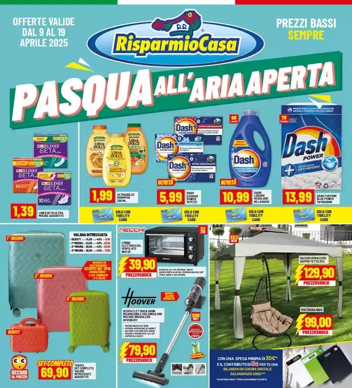 Pasqua all'aria aperta da 9 aprile a 19 aprile di 2025 - Pagina del volantino 1