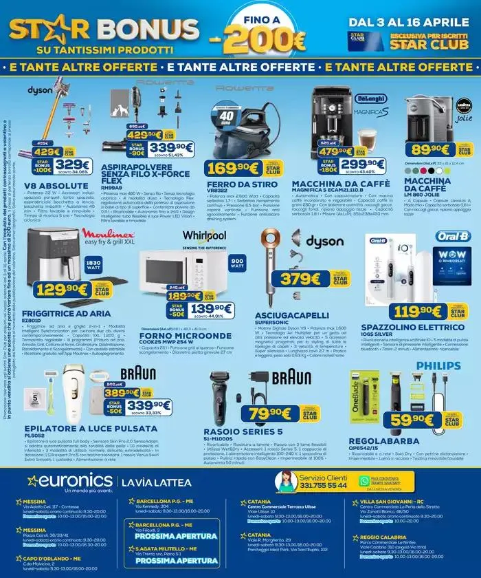 Star bonus -200€ su tantissimi prodotti da 3 aprile a 16 aprile di 2025 - Pagina del volantino 31