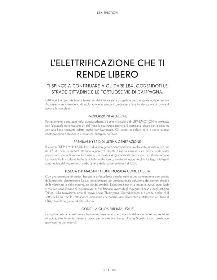 LBX da 11 settembre a 31 gennaio di 2028 - Pagina del volantino 8