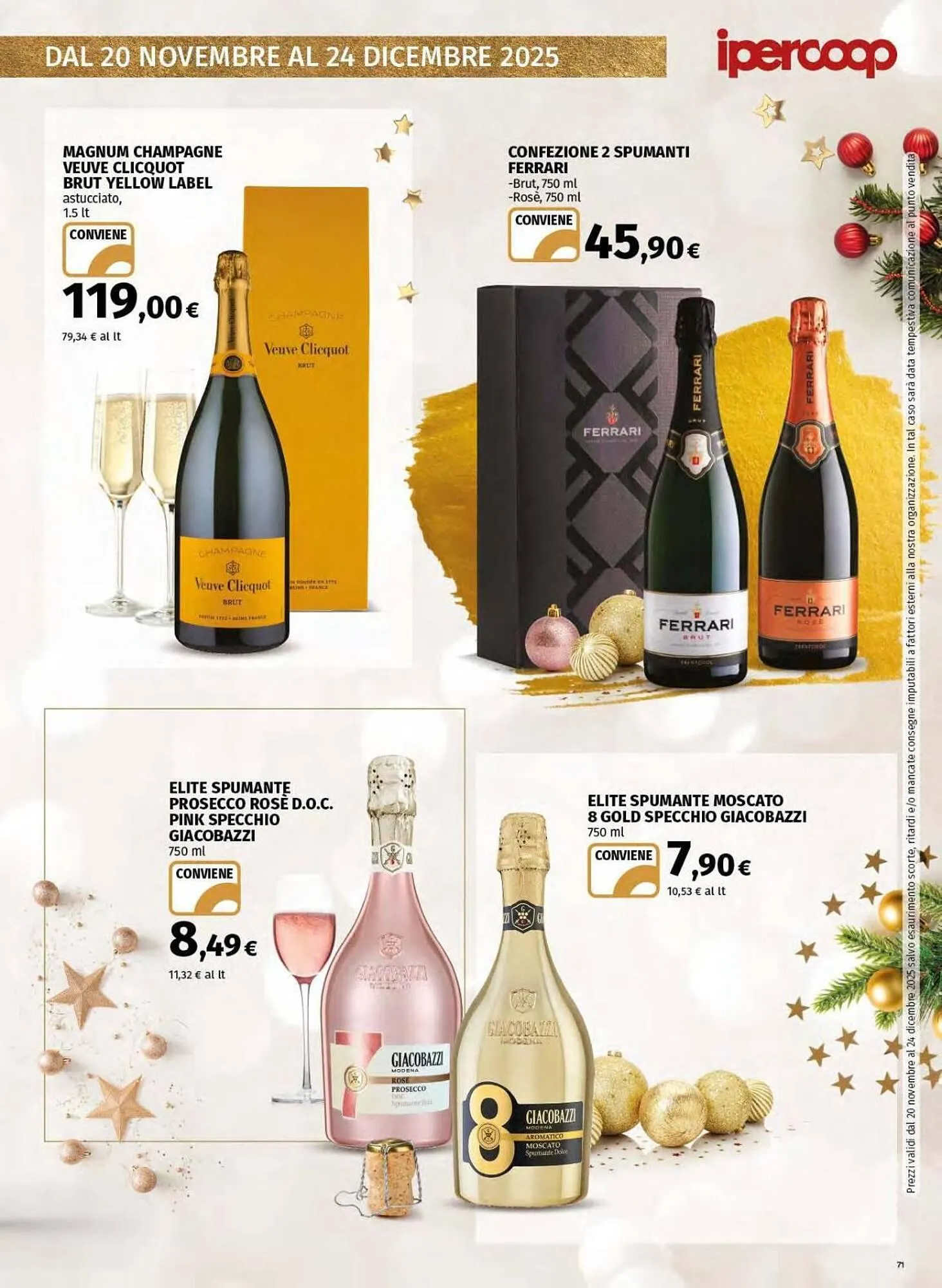 Volantino Ipercoop da 20 novembre a 24 dicembre di 2025 - Pagina del volantino 71