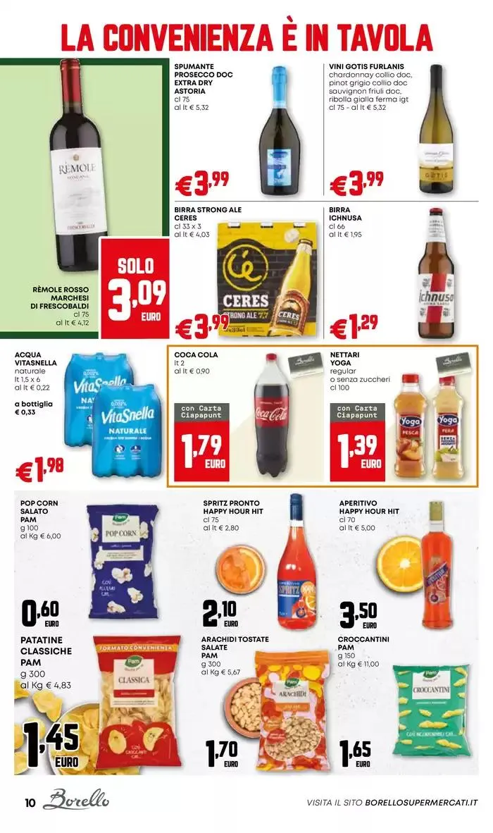 Convenienza di fine mese da 22 aprile a 29 aprile di 2025 - Pagina del volantino 10