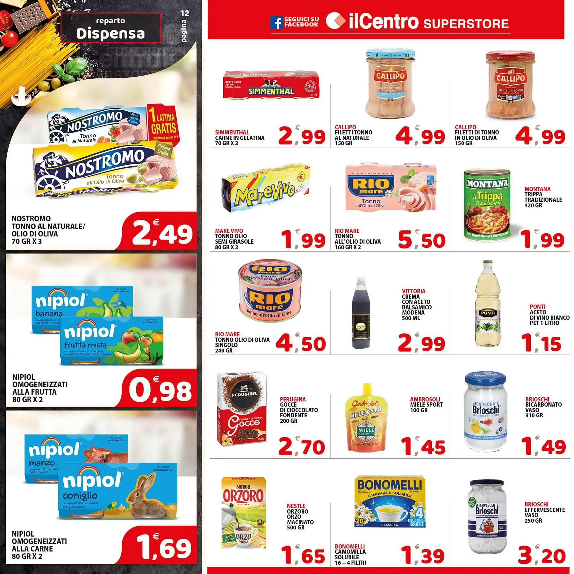 Volantino Il Centro Superstore da 24 gennaio a 6 febbraio di 2024 - Pagina del volantino 12