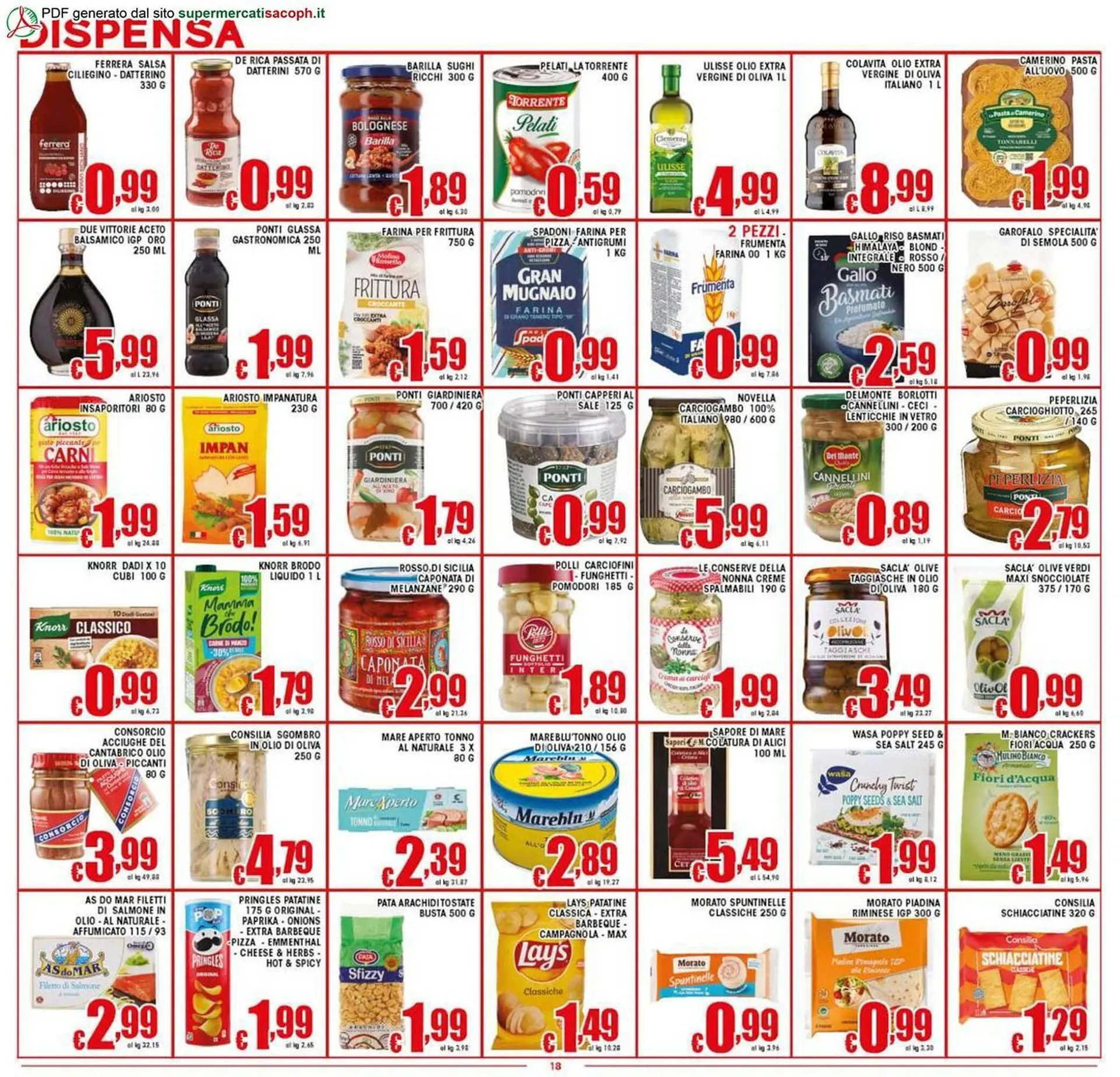 Volantino Sacoph da 6 dicembre a 15 dicembre di 2025 - Pagina del volantino 18