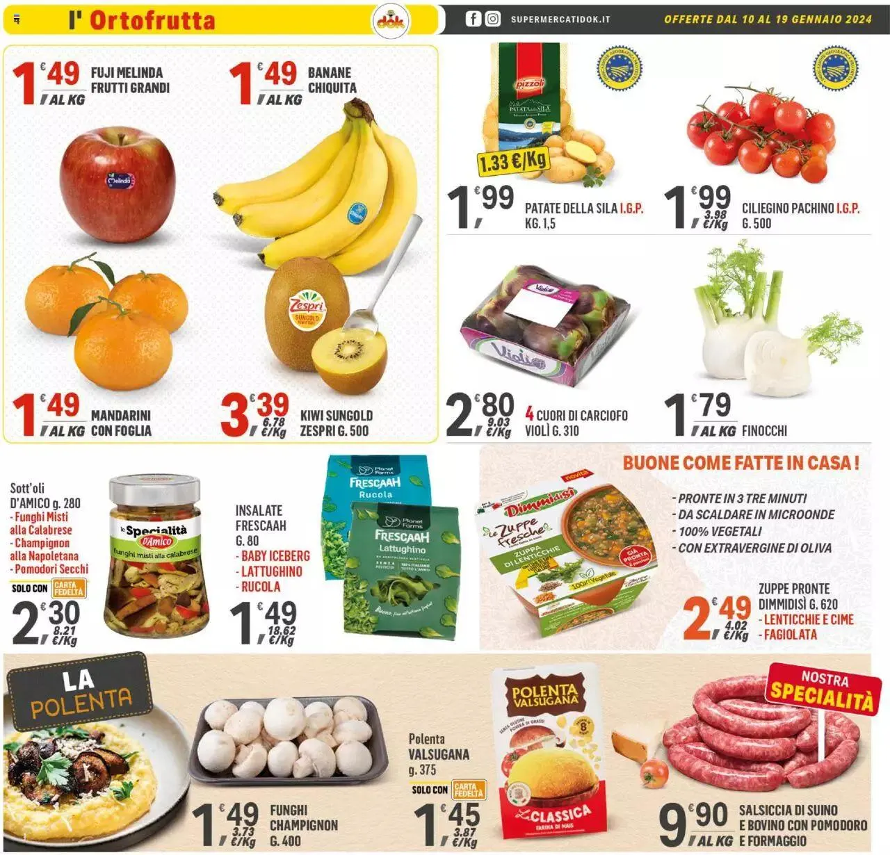 Volantino DOK da 10 gennaio a 19 gennaio di 2024 - Pagina del volantino 4