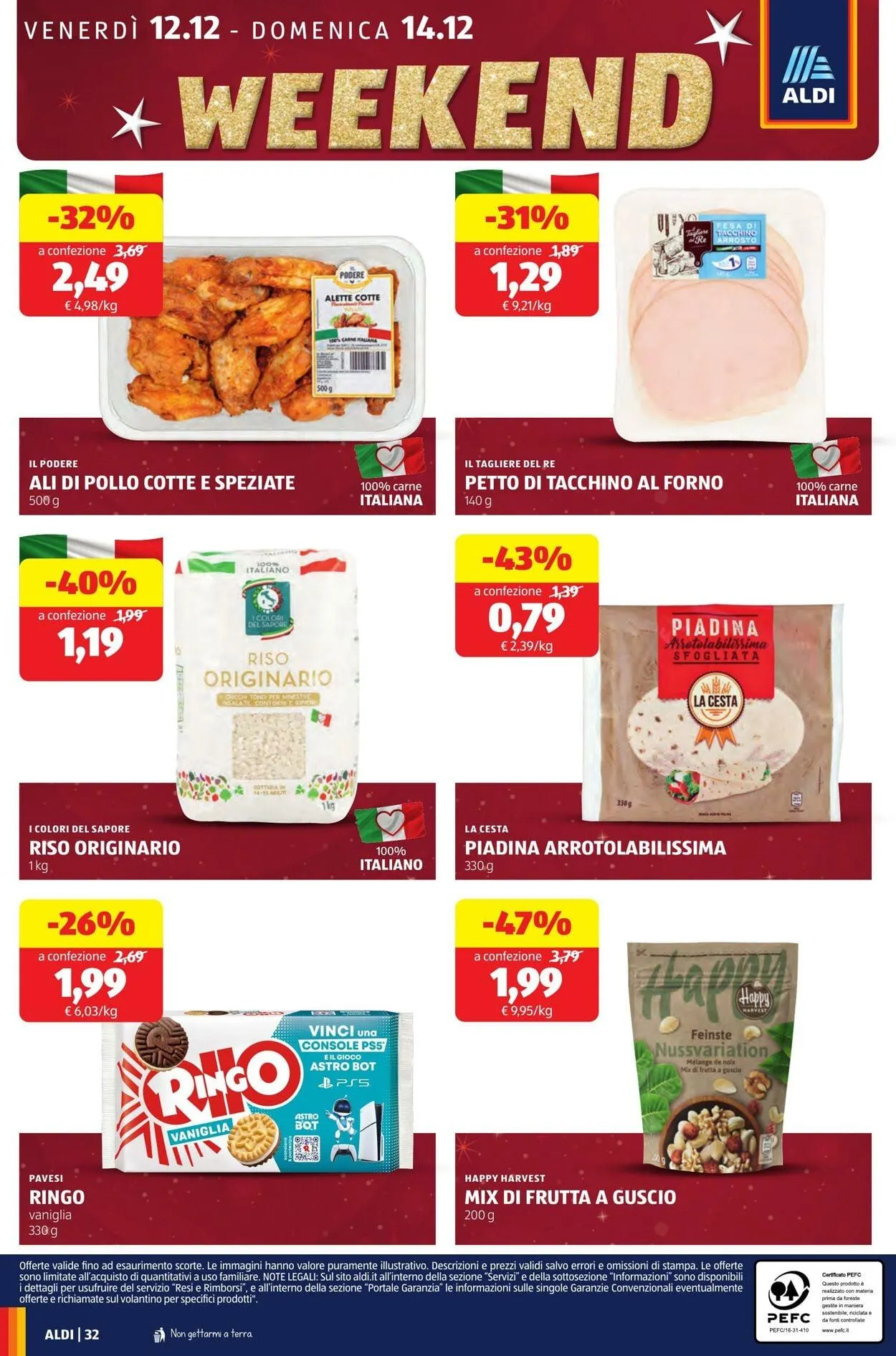 Aldi Volantino attuale da 8 dicembre a 14 dicembre di 2025 - Pagina del volantino 32