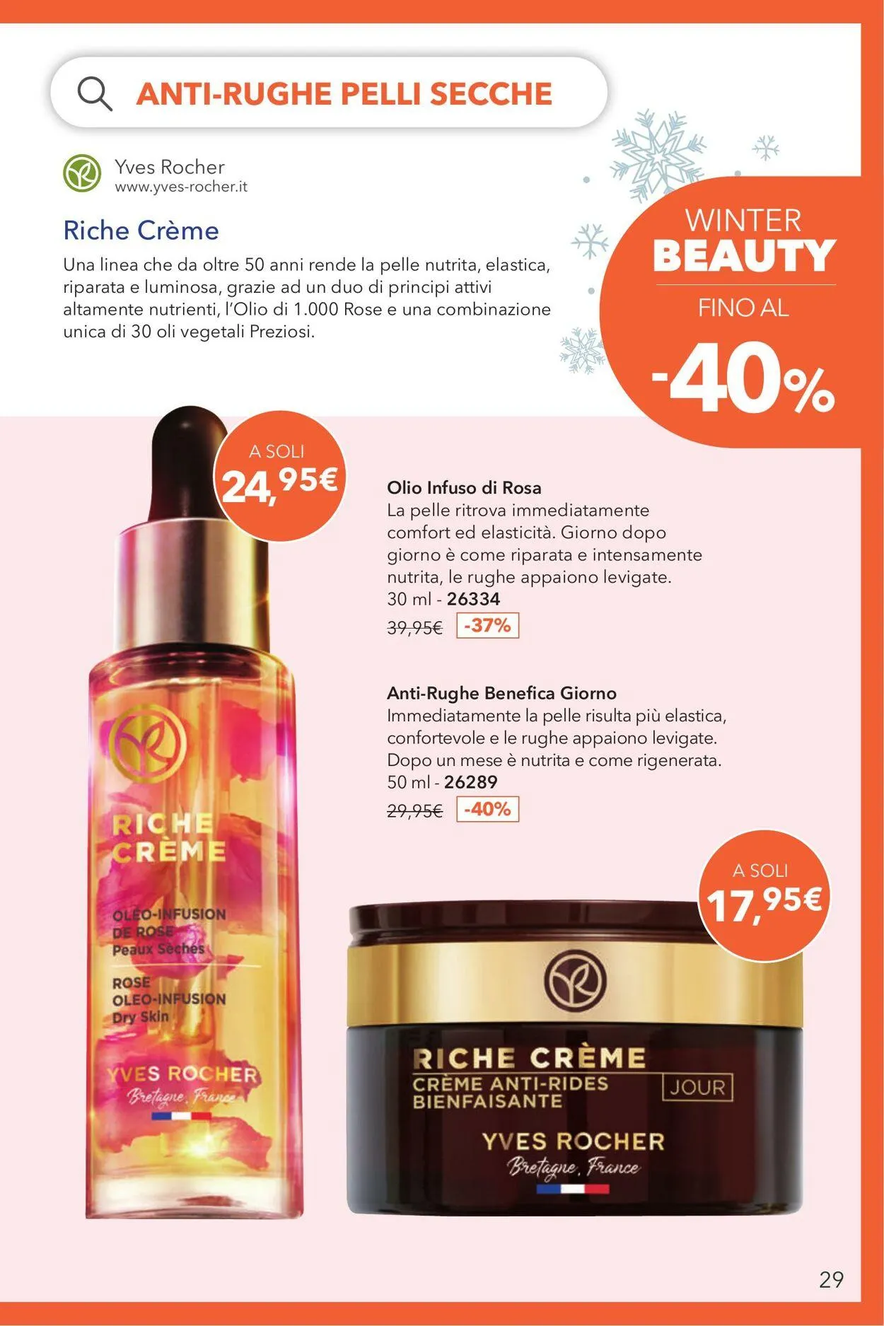 Yves Rocher Volantino attuale da 30 gennaio a 13 febbraio di 2025 - Pagina del volantino 29