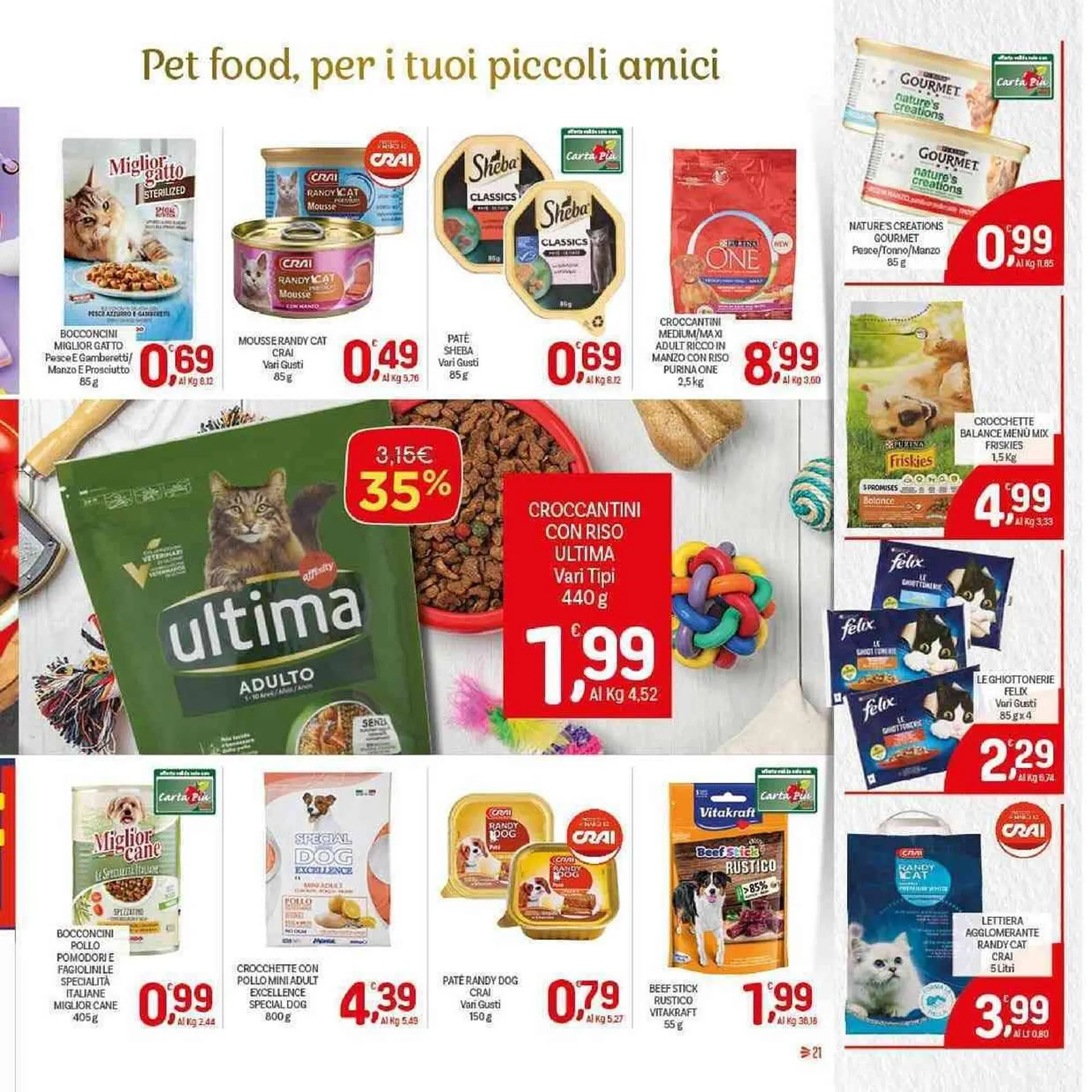 Volantino Crai da 19 febbraio a 1 marzo di 2026 - Pagina del volantino 21