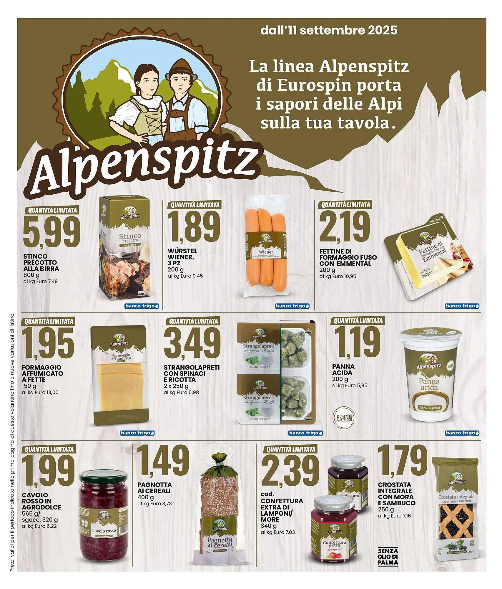 Volantino Eurospin da 11 settembre a 21 settembre di 2025 - Pagina del volantino 9