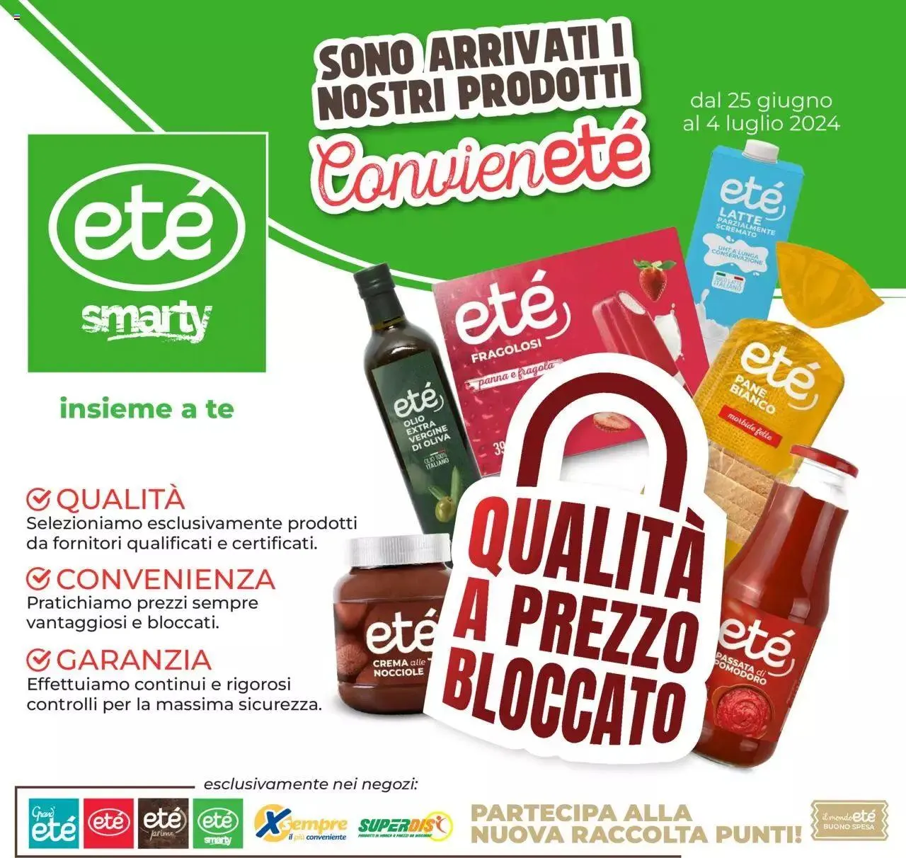 Volantino Eté Smarty da 25 giugno a 4 luglio di 2024 - Pagina del volantino 1