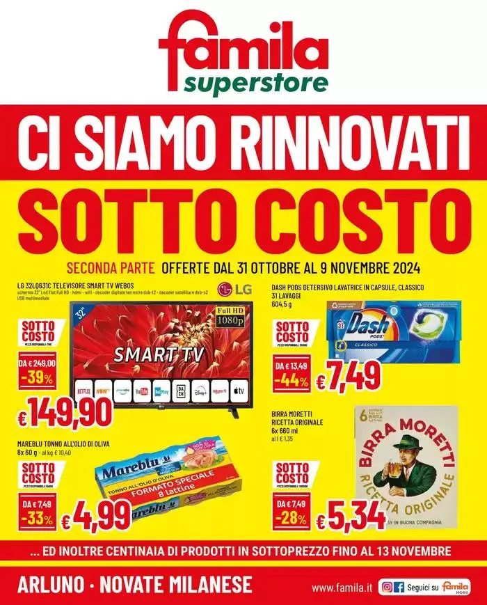 Sottocosto!! da 31 ottobre a 10 novembre di 2024 - Pagina del volantino 1