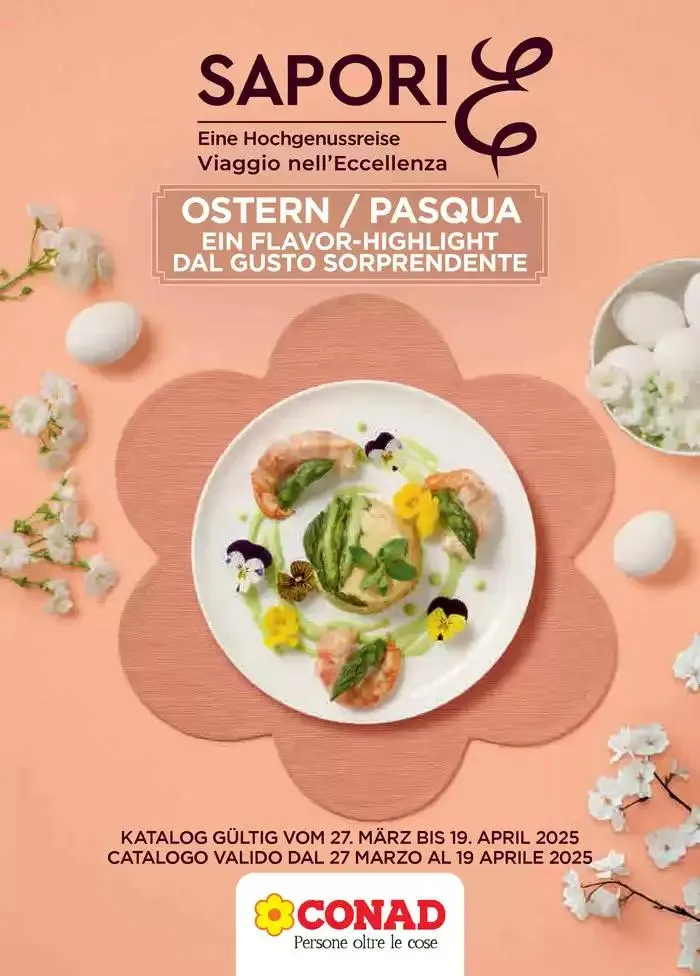 Pasqua dal gusto sorprendente da 27 marzo a 19 aprile di 2025 - Pagina del volantino 1