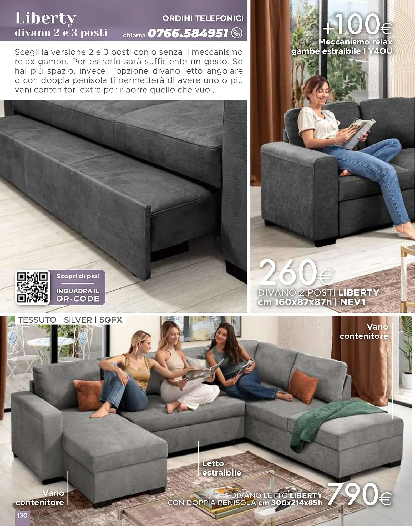 Volantino Mondo Convenienza da 1 aprile a 1 settembre di 2024 - Pagina del volantino 130