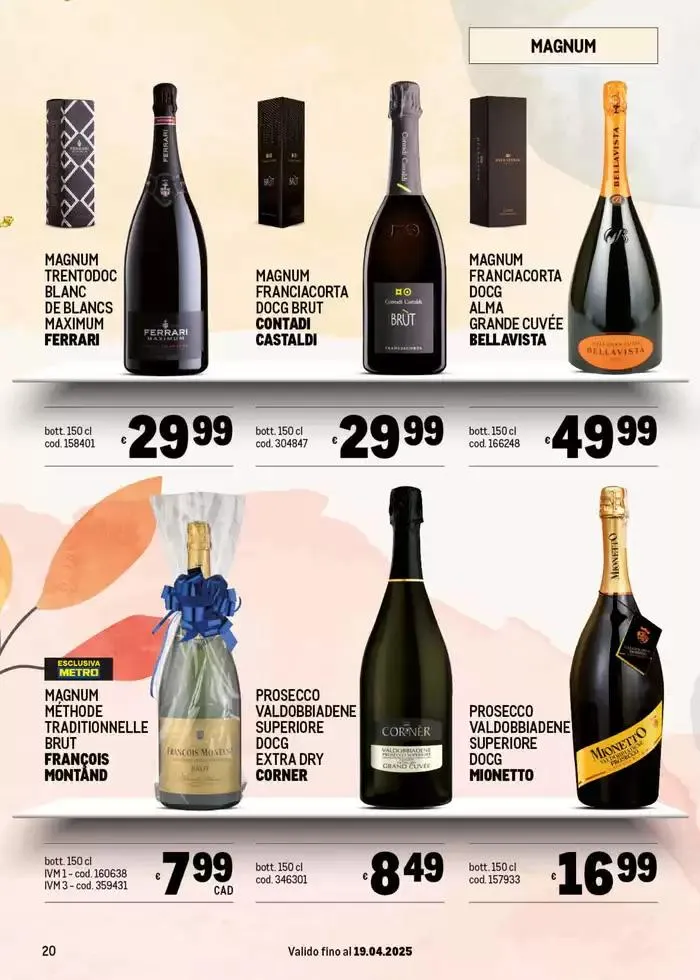 Catalogo Pasqua da 1 aprile a 19 aprile di 2025 - Pagina del volantino 20