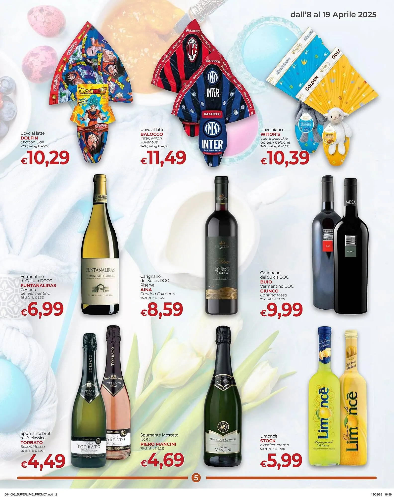 Volantino Supermercati Nonna Isa da 8 aprile a 19 aprile di 2025 - Pagina del volantino 5