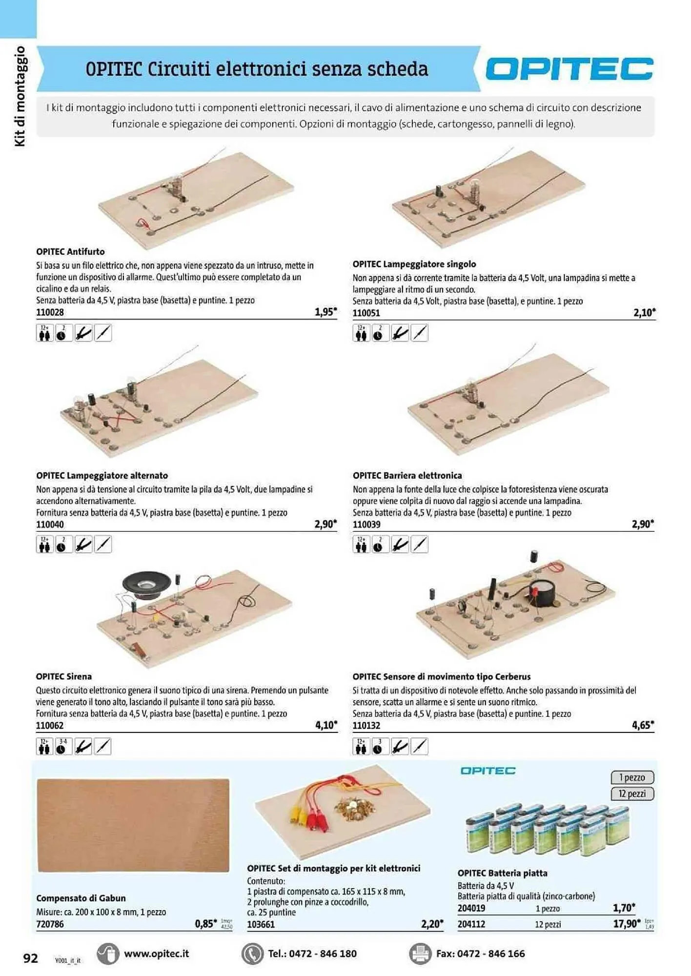Volantino Opitec da 6 gennaio a 31 agosto di 2024 - Pagina del volantino 92