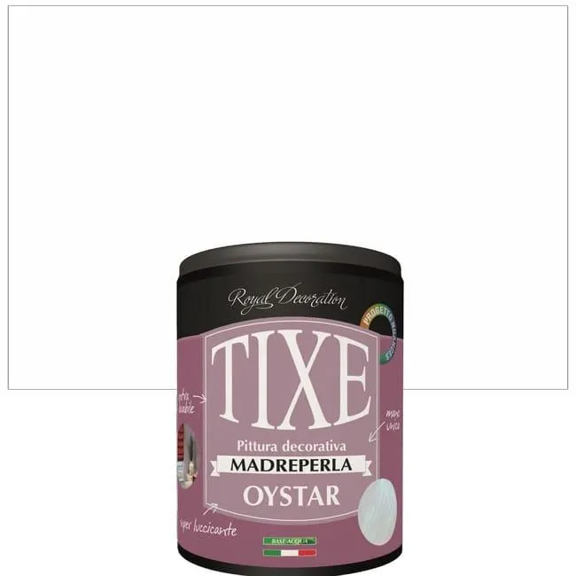 Pittura decorativa Oystar TIXE madreperla bianco bian1o 1 l