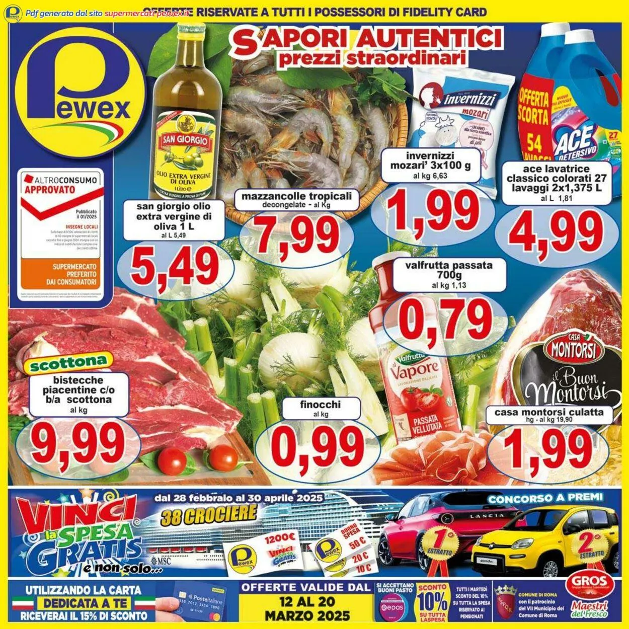 Pewex Volantino attuale da 1 aprile a 15 aprile di 2025 - Pagina del volantino 1
