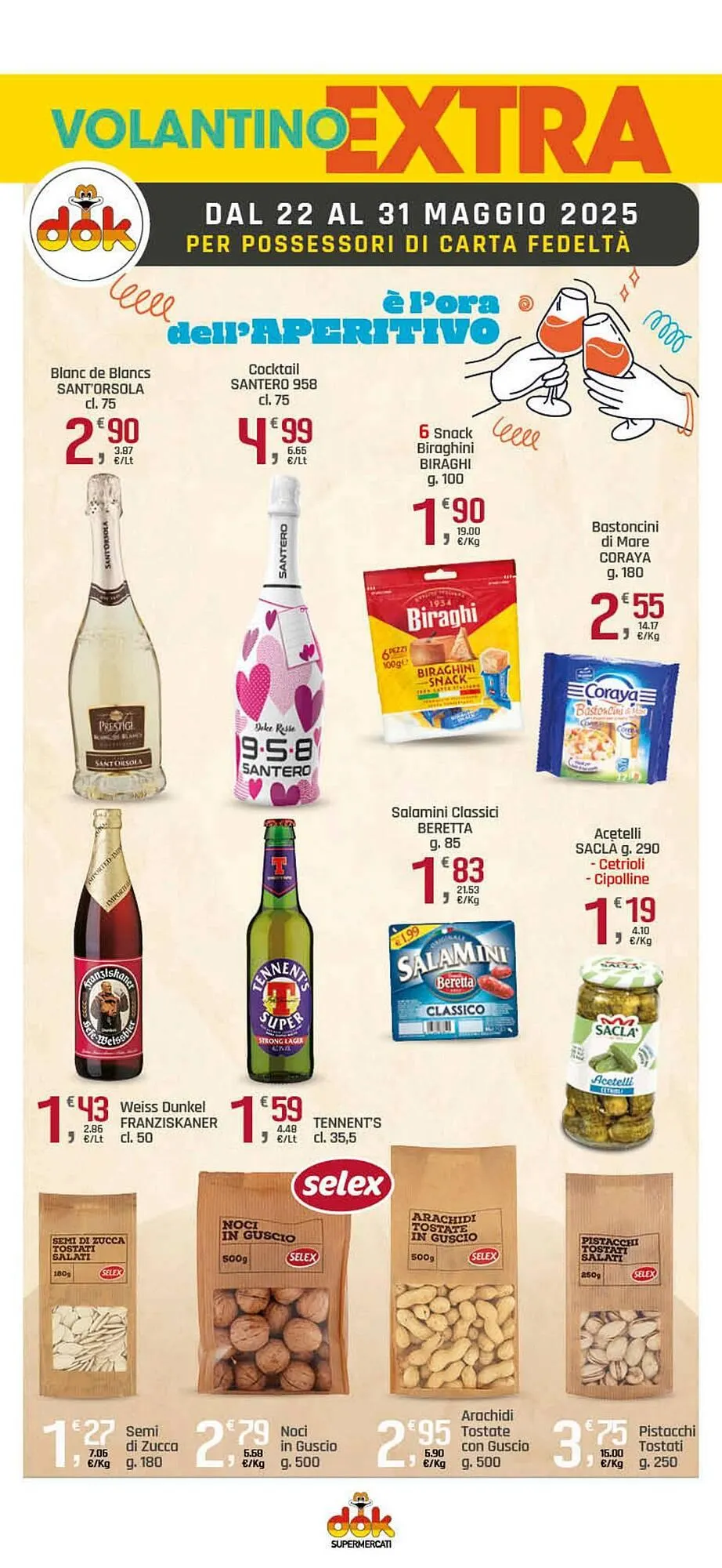 Volantino Supermercati Dok da 22 maggio a 31 maggio di 2025 - Pagina del volantino 14