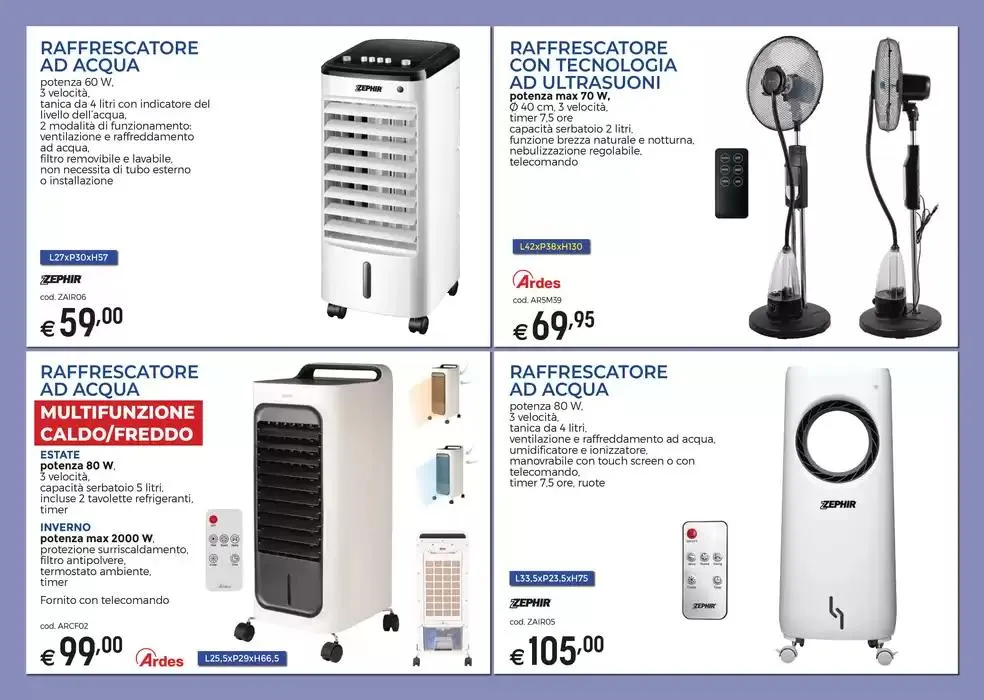 Ventilatori e Condizionatori da 19 marzo a 22 settembre di 2025 - Pagina del volantino 8
