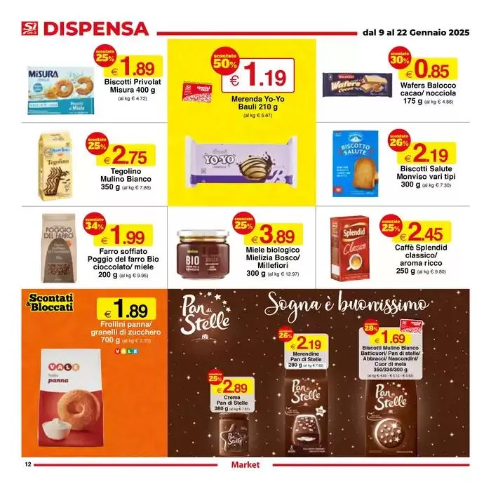 Sconti dal 25% al 50% da 9 gennaio a 22 gennaio di 2025 - Pagina del volantino 12