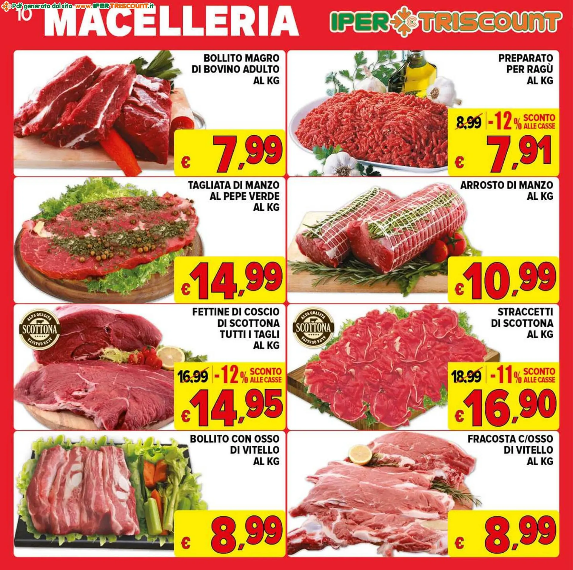 Volantino Iper Triscount da 15 novembre a 23 novembre di 2023 - Pagina del volantino 10