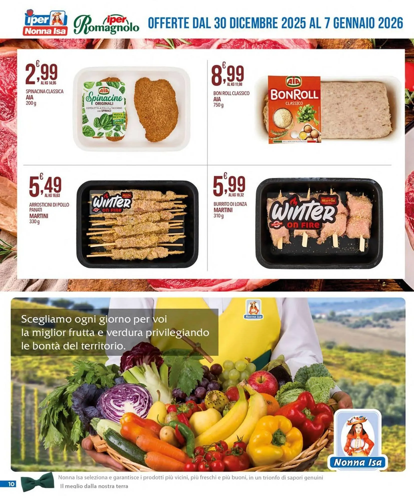 Volantino Iper Romagnolo da 30 dicembre a 7 gennaio di 2026 - Pagina del volantino 10