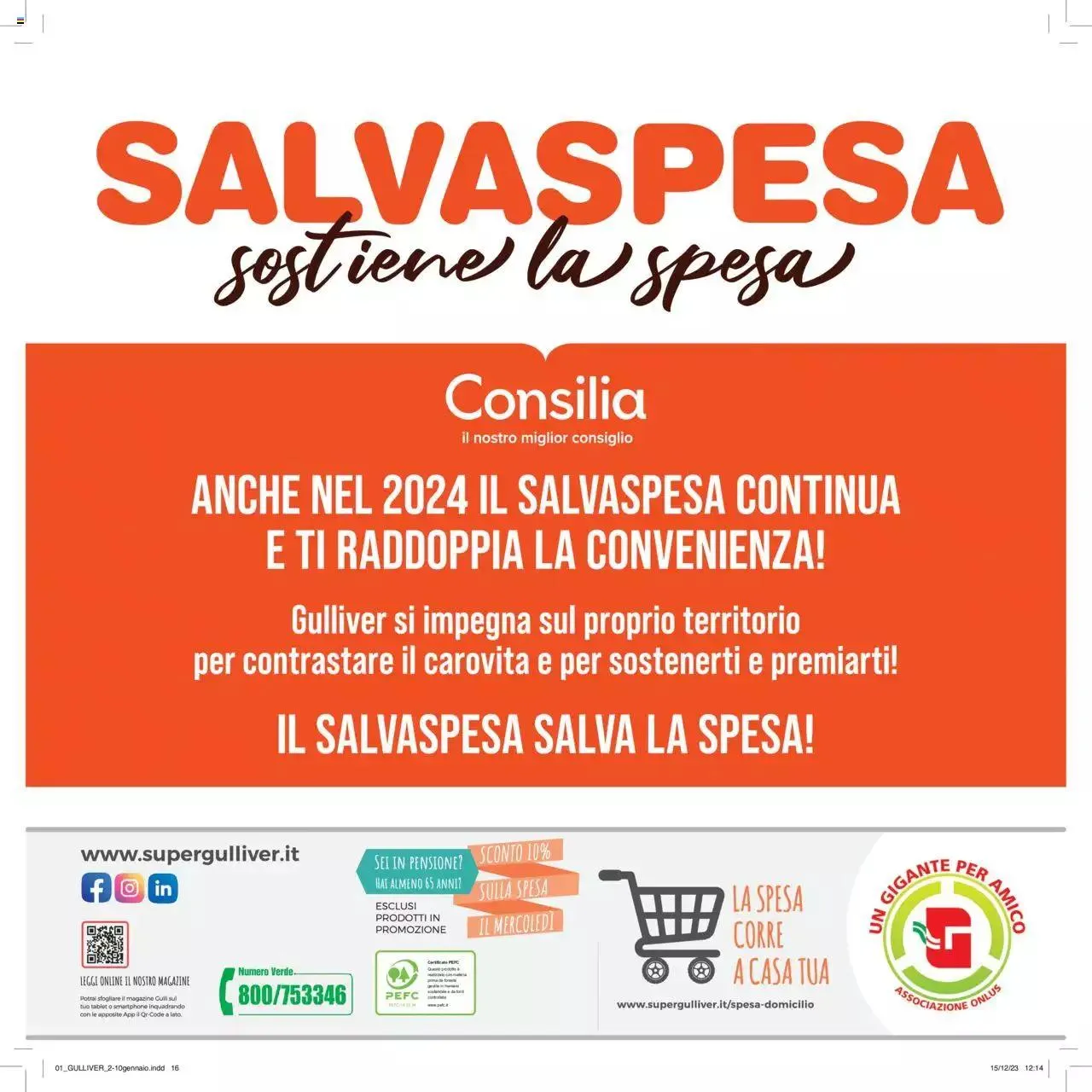 Volantino Gulliver da 2 gennaio a 10 gennaio di 2024 - Pagina del volantino 16