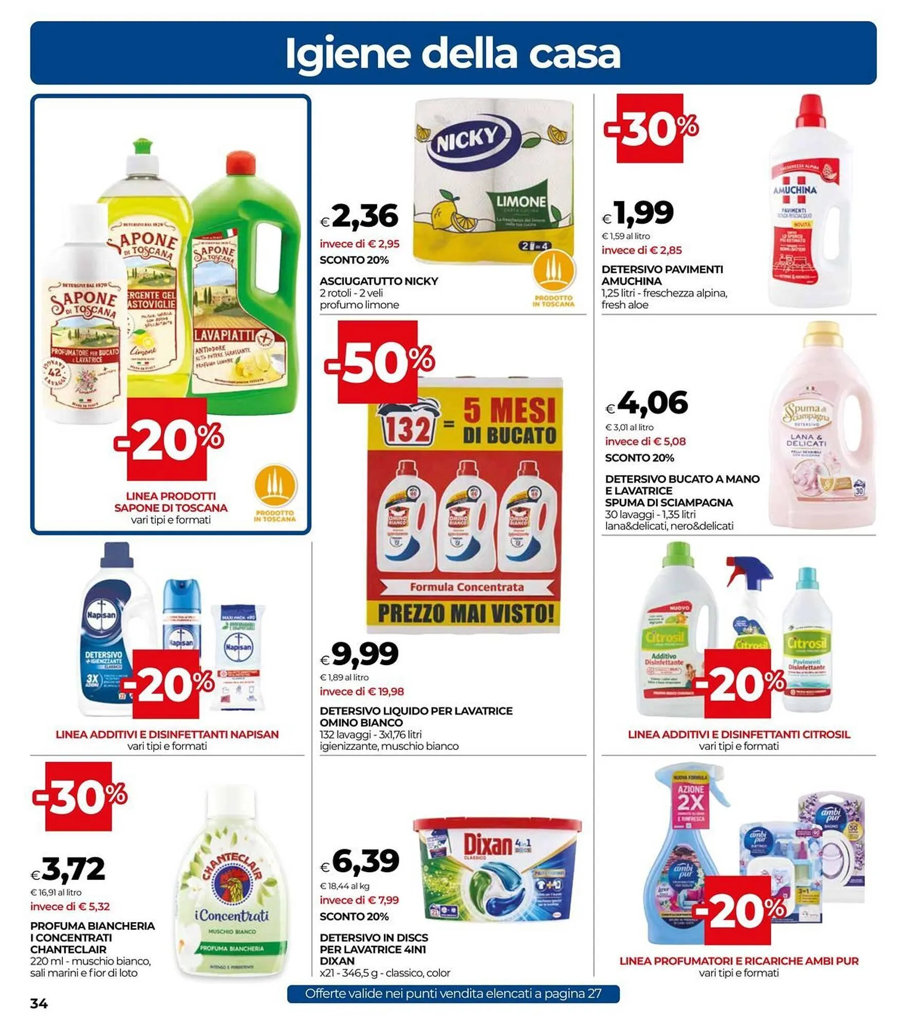 Volantino Unicoop da 12 marzo a 25 marzo di 2026 - Pagina del volantino 34