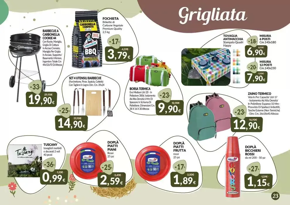 PASQUA FESTA DI SAPORI E CONVENIENZA da 28 marzo a 19 aprile di 2025 - Pagina del volantino 23