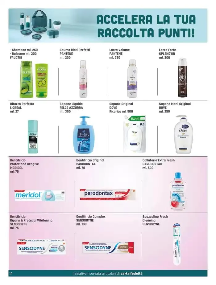 Grande raccolta punti da 28 ottobre a 10 novembre di 2024 - Pagina del volantino 10