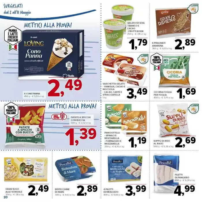 Prendi 2, paghi 1 da 2 maggio a 11 maggio di 2025 - Pagina del volantino 20