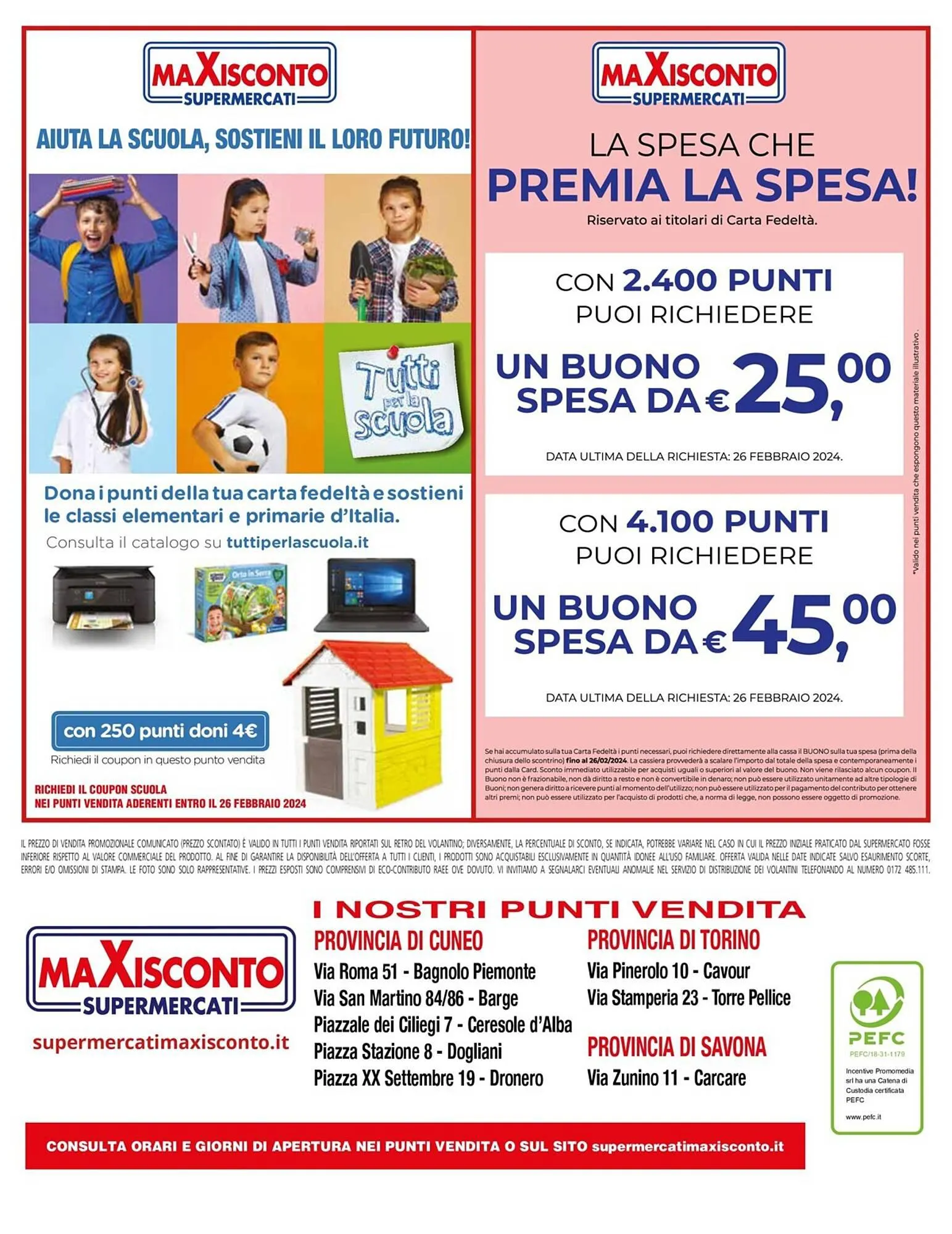 Volantino Maxisconto da 13 novembre a 26 novembre di 2023 - Pagina del volantino 16