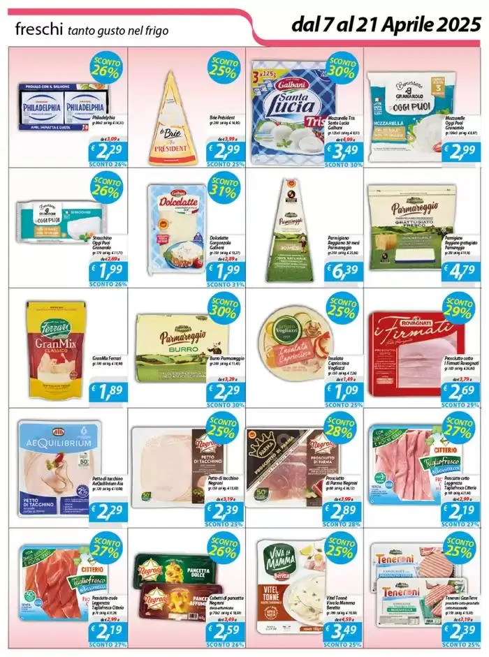 Auguriamo a tutti una serena Pasqua da 7 aprile a 21 aprile di 2025 - Pagina del volantino 4
