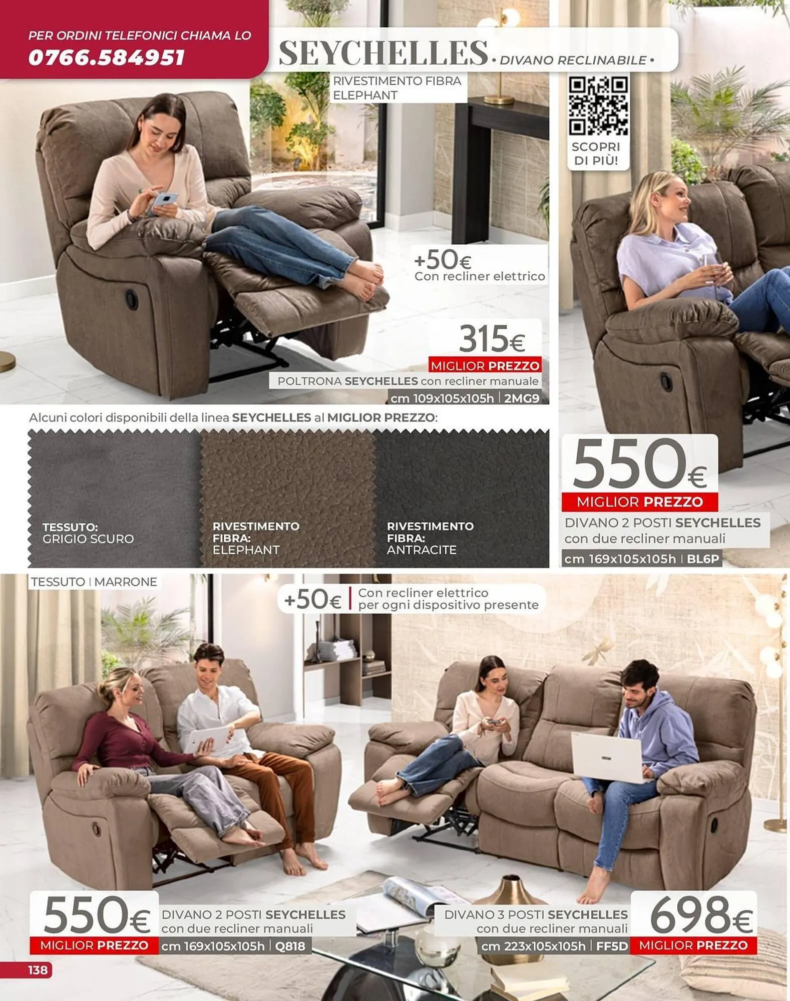 volantino Mondo Convenienza da 1 settembre a 31 dicembre di 2025 - Pagina del volantino 140