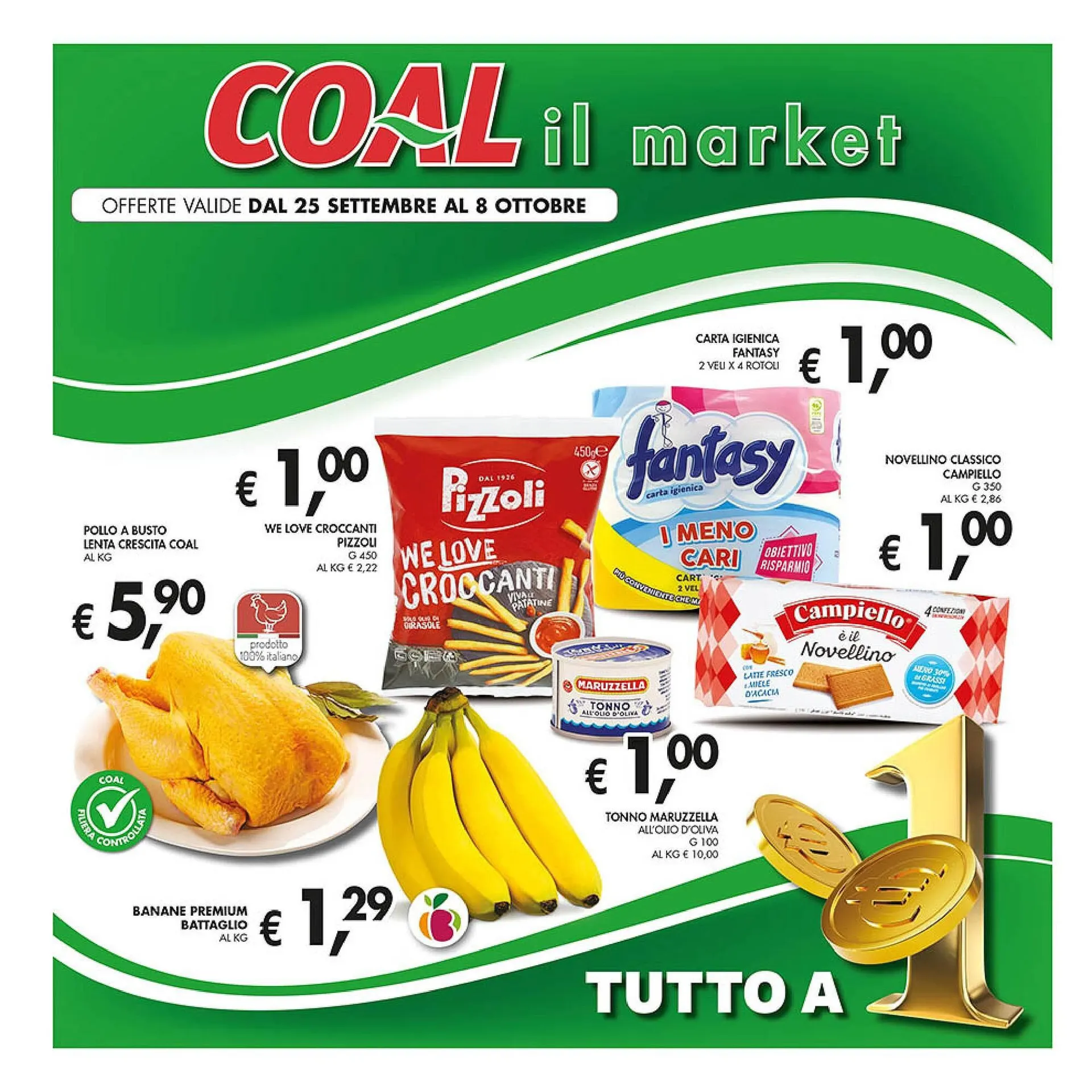 Volantino Coal da 25 settembre a 8 ottobre di 2025 - Pagina del volantino 1
